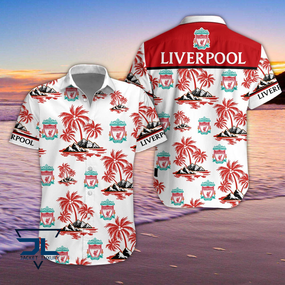 Liverpool FC 2022 tropical summer hawaiian shirt