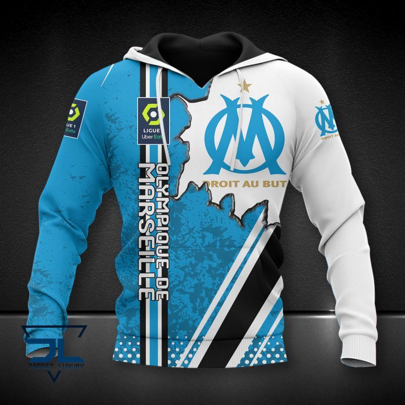 Olympique de Marseille ligue 1 3d shirt, hoodie1