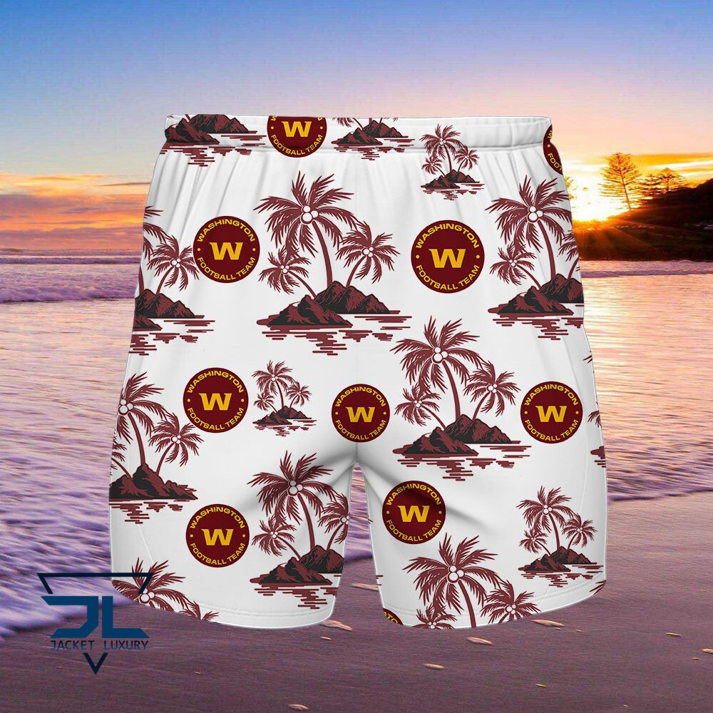 Washington Football Team Hawaiian Shirt, Shorts2