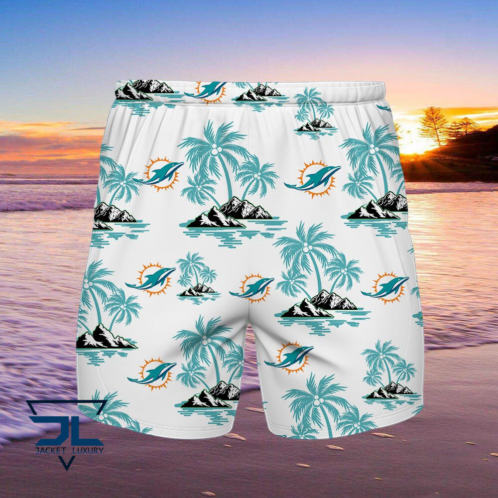 Miami Dolphins Hawaiian Shirt, Shorts2