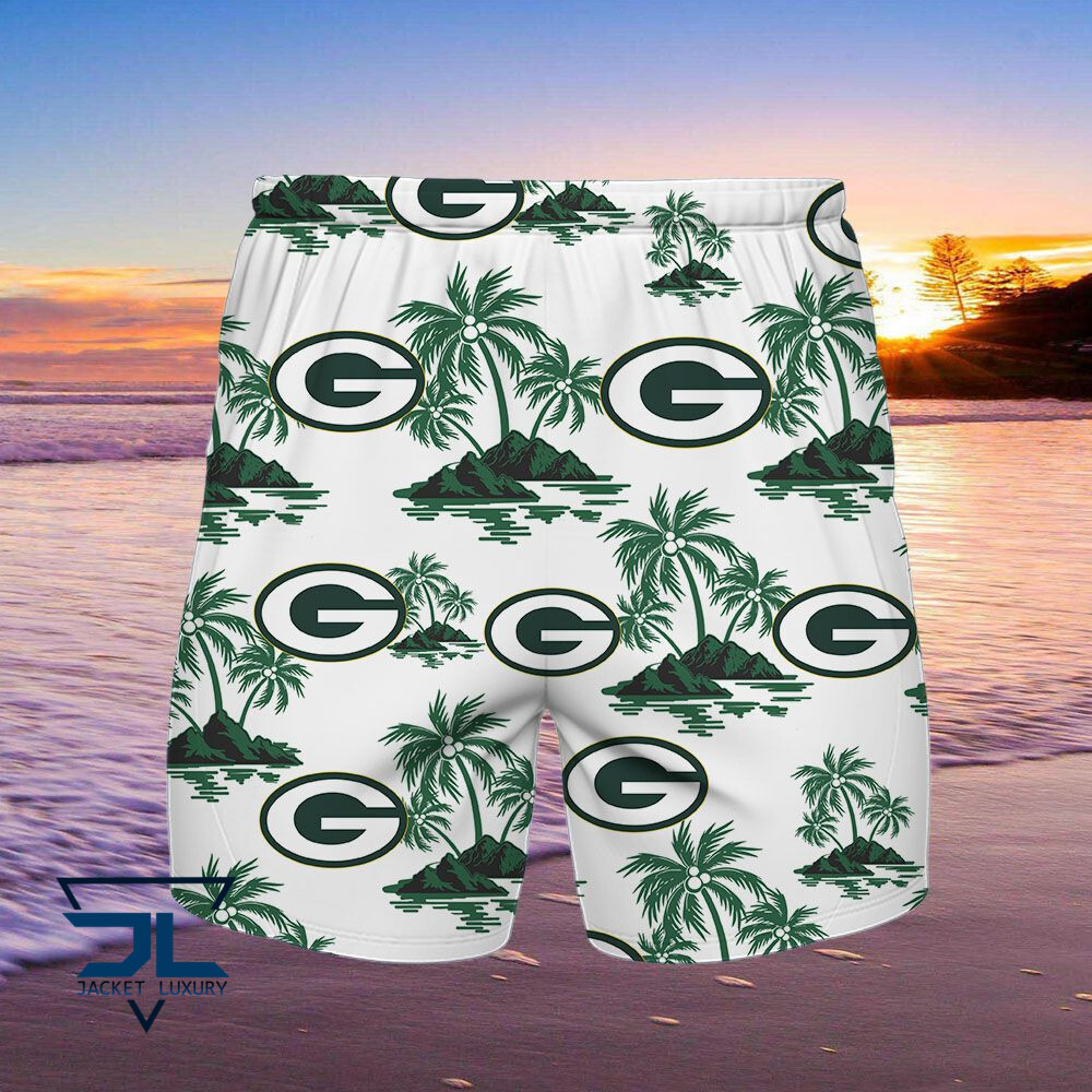 Green Bay Packers Hawaiian Shirt, Shorts2