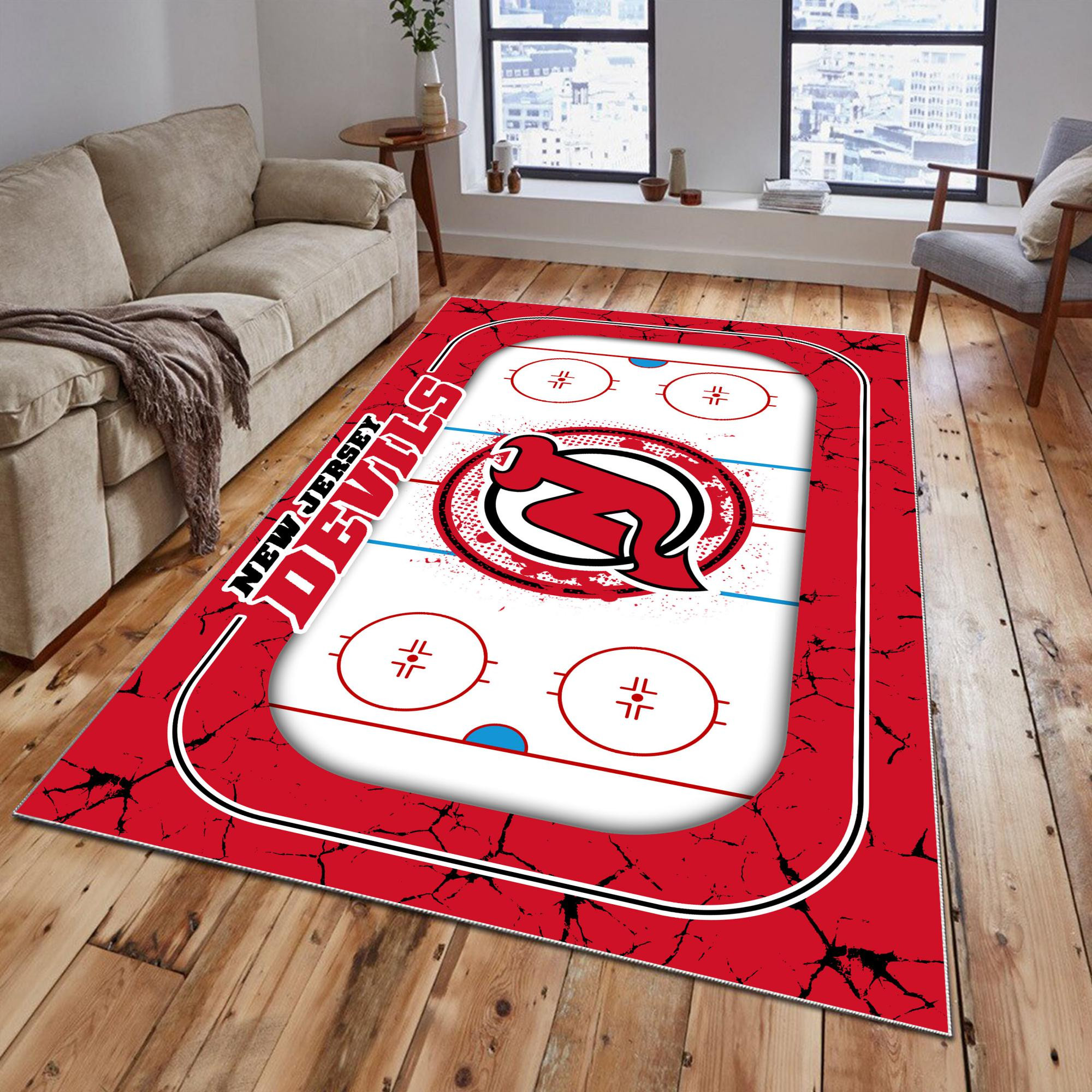 New Jersey Devils Area Rug 187