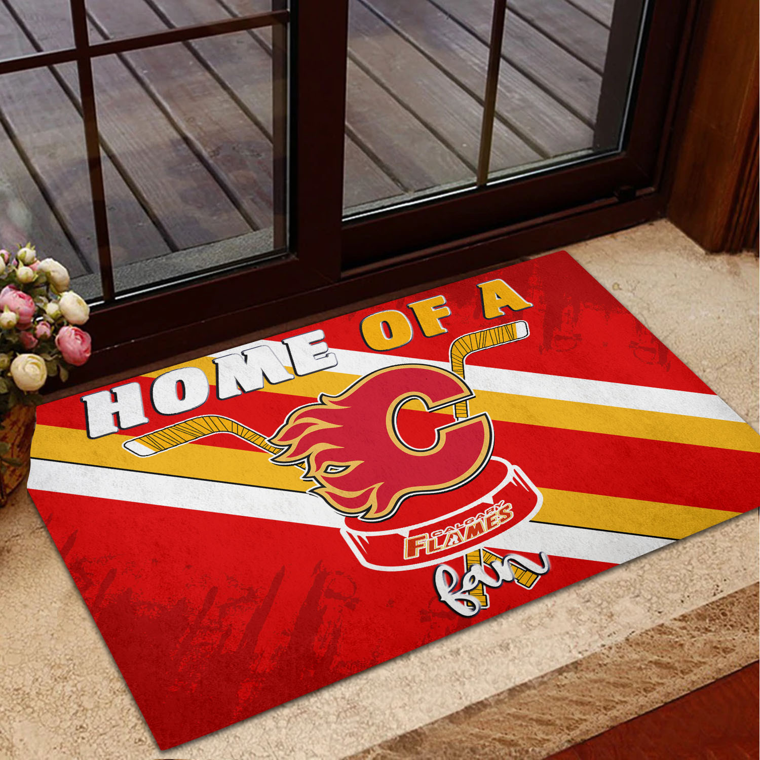 Calgary Flames Doormat 364