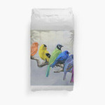 Birds Of All Colors 3D Personalized Customized Duvet Cover Bedding Sets Bedset Bedroom Set , Comforter Set