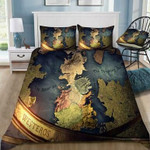 3D Customize Map Game of Thrones Bedding Set Duvet Cover #3 EXR2639 , Comforter Set