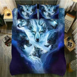 Wolf Apocalypse3D Customize Bedding Set Duvet Cover SetBedroom Set Bedlinen , Comforter Set