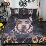 Dog Black 3D Printed  3D Customized Bedding Sets Duvet Cover Bedlinen Bed set , Comforter Set