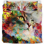 Rainbow Cat Bedding Set EXR7206 , Comforter Set