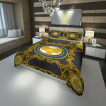 Versace Barocco Logo #2 3D Personalized Customized Bedding Sets Duvet Cover Bedroom Sets Bedset Bedlinen , Comforter Set