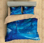 Customize Duvet Cover Set Frozen Elsa 3pcs Bedding Set Flat Sheet Pillowcases Bedlinen exr5452 , Comforter Set