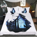 Howling Wolf Missing You3D Customize Bedding Set/ Duvet Cover Set/  Bedroom Set/ Bedlinen , Comforter Set