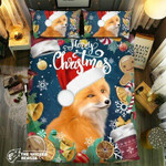 Fox Christmas Collection #09071 3D Customize Bedding Set Duvet Cover SetBedroom Set Bedlinen , Comforter Set