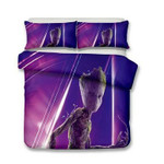 3D Marvel Groot Guardians of the Galaxy 2 Printed Bedding Sets/duvet Cover Bedding Sets EXR4485 , Comforter Set