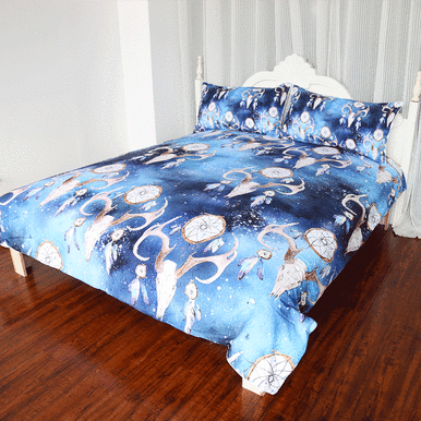Bull Head With Dreamcatcher PQ 9076 PQ ART HOP 3D Customized Bedding Sets Duvet Cover Bedlinen Bed set , Comforter Set