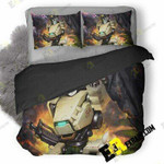 Overwatch Bastion Robot Artwork Kp 3D Customized Bedding Sets Duvet Cover Set Bedset Bedroom Set Bedlinen , Comforter Set