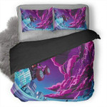 Rocket League X Monstercat 3D Personalized Customized Bedding Sets Duvet Cover Bedroom Sets Bedset Bedlinen , Comforter Set