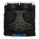 Viking Mjolnir 3D Customize Bedding Set Duvet Cover SetBedroom Set Bedlinen , Comforter Set