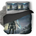 Halo #23 3D Personalized Customized Bedding Sets Duvet Cover Bedroom Sets Bedset Bedlinen , Comforter Set