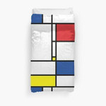 Mondrian Minimalist De Stijl Modern Art 3D Personalized Customized Duvet Cover Bedding Sets Bedset Bedroom Set , Comforter Set