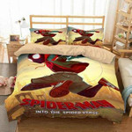 3d Customize Spider-Man into the Spider-Verse Bedding Set Duvet Cover Set Bedroom Set Bedlinen exr3515 , Comforter Set