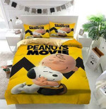 Opening To Snoopy Charlie Brown The Peanuts Movie 3D Personalized Customized Bedding Sets Duvet Cover Bedroom Sets Bedset Bedlinen , Comforter Set