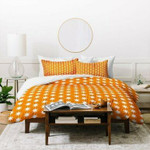 Caroline Okun Tangerine Glow Duvet Cover , Comforter Set