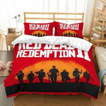 3D Customize Red Dead Redemption 2 et Bedroomet Bed3D Customize Bedding Set/ Duvet Cover Set/  Bedroom Set/ Bedlinen , Comforter Set