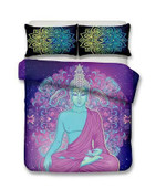 2019 Kingize Buddha Theme Buddhist Culture Boho Bedspreadss3D Customize Bedding Set/ Duvet Cover Set/  Bedroom Set/ Bedlinen , Comforter Set