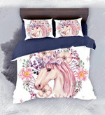 Default  Floral Unicorn3D Customize Bedding Set/ Duvet Cover Set/  Bedroom Set/ Bedlinen , Comforter Set