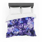 Ebi Emporium &amp;quot;Floral Fantasy&amp;quot; Purple Featherweight3D Customize Bedding Set Duvet Cover SetBedroom Set Bedlinen , Comforter Set