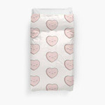 Pink Candy Heart 3D Personalized Customized Duvet Cover Bedding Sets Bedset Bedroom Set , Comforter Set
