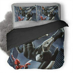Spider-Man The Heist 3D Personalized Customized Bedding Sets Duvet Cover Bedroom Sets Bedset Bedlinen , Comforter Set