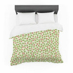 Heidi Jennnings &amp;quot;Oh Holly Night&amp;quot; Green Featherweight3D Customize Bedding Set/ Duvet Cover Set/  Bedroom Set/ Bedlinen , Comforter Set