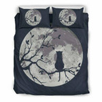 Moon And Cat Bedding Set , Comforter Set
