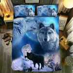 Wolf Moon Lovetory3D Customize Bedding Set/ Duvet Cover Set/  Bedroom Set/ Bedlinen , Comforter Set