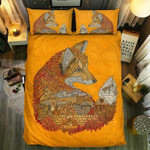 Fox Collection #0911193D Customize Bedding Set/ Duvet Cover Set/  Bedroom Set/ Bedlinen , Comforter Set