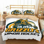 3D Customize Olds Minor Hockey  3D Customized Bedding Sets Duvet Cover Bedlinen Bed set , Comforter Set