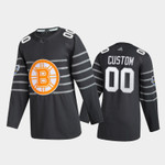 Boston Bruins Custom #00 2020 NHL All-Star Game Authentic Gray Jersey