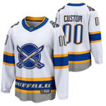 Buffalo Sabres Custom 2021 Reverse Retro Special Edition Jersey Youth White