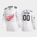 Detroit Red Wings Custom #00 2020 NHL All-Star Game Authentic White Jersey - Youth
