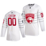 Florida Panthers Custom 00 2020 NHL All-Star Game Authentic  White Jersey