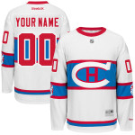 Men's Montreal Canadiens Reebok White 2016 Winter Classic Custom Jersey