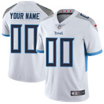 Men's Tennessee Titans White Road Customized Vapor Untouchable Limited Jersey