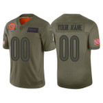 Youth Custom Chicago Bears 2019 Salute to Service Camo Jersey - Limited