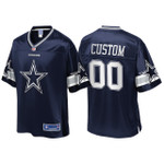 Men's Dallas Cowboys Custom Team Icon Jersey - Navy
