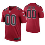 Youth Atlanta Falcons Red Color Rush Legend Customized Jersey