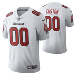 Youth Tampa Bay Buccaneers #00 Custom Vapor Limited White Jersey