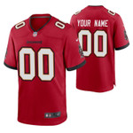 Custom Tampa Bay Buccaneers Red Game Jersey - Youth