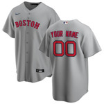 Boston Red Sox Jersey Custom For Men – Gray