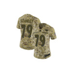 LIMITED WOMEN'S RONNIE STANLEY CAMO JERSEY - #79 FOOTBALL BALTIMORE RAVENS 2018 SALUTE TO SERVICE